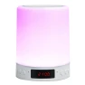 Bluetooth Speaker with Alarm Clock and Color Night Light — Clock Radios, DIYelecs