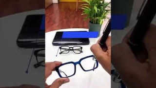 Computer glasses blue protect lenses #digitallens #computerglasses #bluecutlens #eyestrain