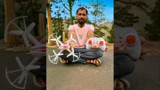Remote Control drone unboxing & fly review - Toy drone fly