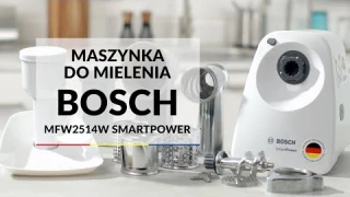 Bosch MFW2514W SmartPower - dane techniczne - RTV EURO AGD