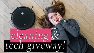 SPRING CLEANING (360 Robot Vacuum C50) + Giving Away Some Used Tech!