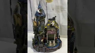 HALLOWEEN HAUNTED MANSION HOUSE 669337 ANIMATED LIGHTS SOUNDS WITCH GHOST DECOR