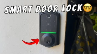 5 in 1 Smart Door Lock Veise installation & review