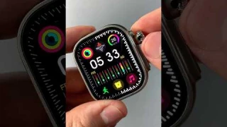 S9 Ultra (2) 4G Android SmartWatch with Sim Card Insert⚡️Review Spy Rotate 8MP HD Camera #shorts