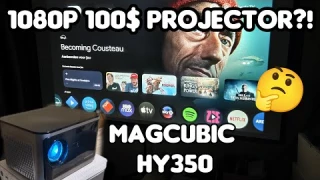 "100$ CHEAP PROJECTOR!" MAGCUBIC HY350 - REVIEW