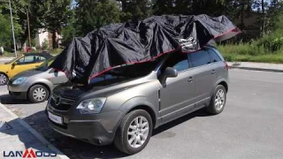 Automatic Weatherproof Car Tent by Lanmodo