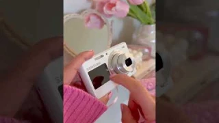 thrifted an old digital camera 📸 samsung dual view dv150f #digitalcamera
