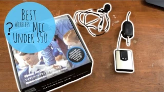 2020 Alvoxcon TG210 Wireless Lapel Mic Review | Best Wireless Microphone under $50!