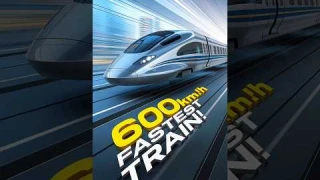 China's 600 km/h Maglev: World's Fastest Train Unveiled!