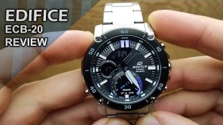 Another cool Edifice from Casio - Edifice ECB-20 Review