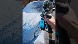 the BEST Foam Cannon and Soap I've used - So Satisfying #detailing #shorts