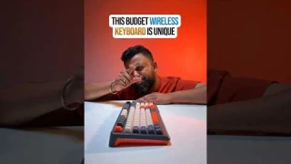This Budget Wireless Keyboard is Unique! 🤯