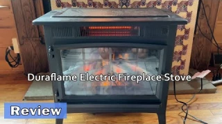 Duraflame Freestanding Electric Fireplace Stove Heater Review - Is It Worth it?