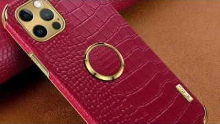 Crocodile Ring Case For iPhone 12 Pro Max 11 XS XR X 8 7 6s