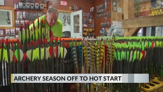 Archery shops seeing more sales than previous years