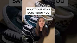 What Your Vans Says About You #vans
