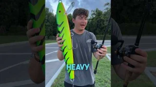 RAPALA GIANT LURE !!! 😮 #bassfishing #shorts