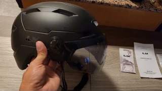 ILM Adult Bike Helmet - Matte Black
