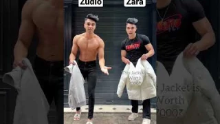 Zudio vs zara Bomber jacket 🧥 #mensfashion #mensfashion #dailyshorts #zudio #zara #fashion #sale