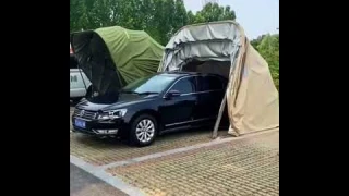 Automatic Car cover -smart! Simple tech to protect
