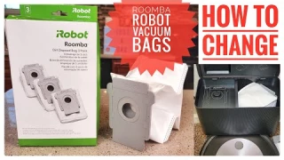 iRobot Roomba Authentic Replacement Robot Vacuum Bags Review & How To Change