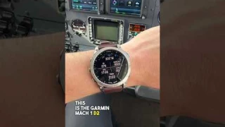 🤩 The Garmin D2 Mach 1 is AWESOME!! Best aviation Smartwatch is here! #garmin #aviation