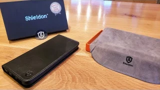 Samsung S9 Plus Shield-on Leather Wallet Case with KickStand