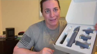 Review of  Dog Clippers Grooming Kit, 4 in 1 Quiet Cordless Dog Paw Trimmer & Nail Grinders