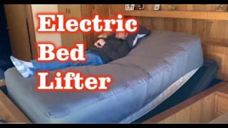 Adjustable Electric Bed Lifter - Custimze the angle so you can watch TV in Bed! Amazon - Review