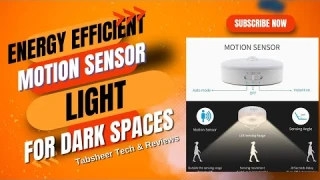 Motion Sensor Light for Home | USB Rechargeable, Wireless & Magnetic LED Night Light!