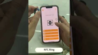 NFC Black Technology Ring-One Ring Multi Use Quick Open#NFC Ping #Smart Ring#factory  #tags