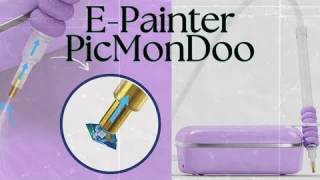 UNBOXING The E-Painter: Diamond Painting Tool! No Need for Wax or Putty