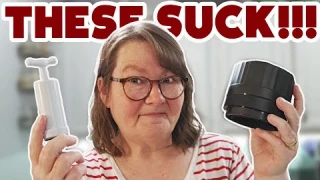 Testing 6 different handheld vacuum sealers!