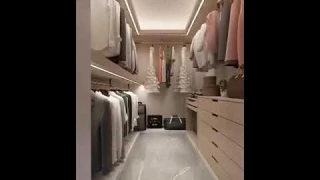 Walk in closet design