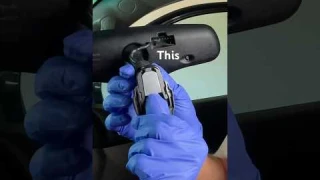 If REAR VIEW MIRROR Fell Off DO THIS!! #rearViewMirror #fixRearViewMirror #rearViewMirrorGlue