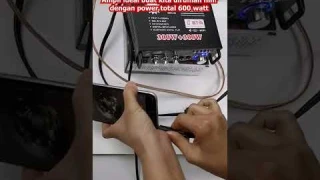 AMPLIFIER 300+300 WATT BLUETOOTH! JEDAG JEDUG GLER #reviewproduk