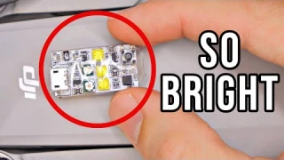 Simple Stick-on Strobe Solution! 3 Colors, 3 modes - ViFly Strobe for DJI  Drones Review