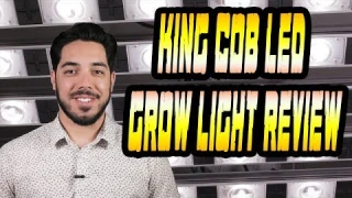 The King COB (Chip On Board) LED Grow Light Review