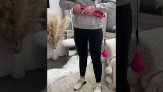 At home workouts - weighted hula hoop to strengthen your core
