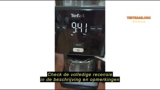 Review Tefal Smart'N Light koffiezetapparaat, CM6008, filter, Inhoud 1,25 l, Programmeer automatisch