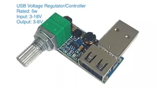 USB Voltage Regulator/Buck Boost Board.