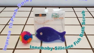 Spiky Sensory Ball Innobaby Bathin' Smart Silicone Fish