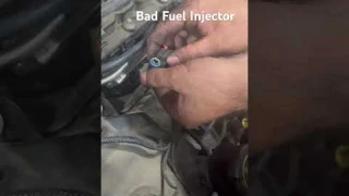 Bad fuel injector