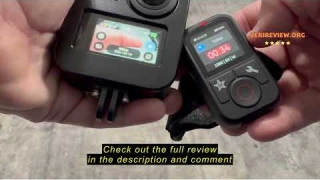 Review TELESIN T13 Waterproof Remote Control for GoPro | Color LCD Dispaly | Multi-Language Support,