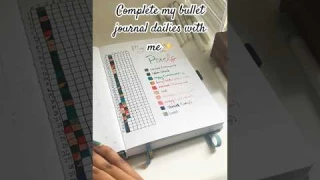 Almost done with my year in pixels for June✨ #bujo #bulletjournal
