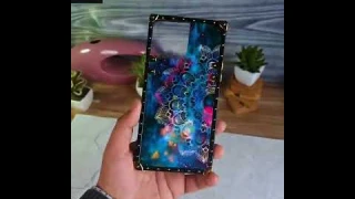 Luminous Galaxy Starry Sky Flower Pattren Soft TPU Trunk Case With Ring Holder - on3318 #shorts