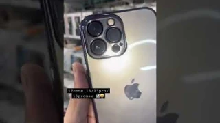 Looking best ultra slim electroplated transparent case with camera protector lens #iphone13series 🤩