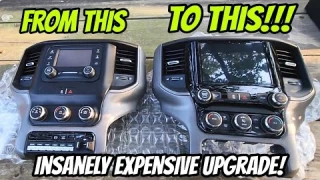Installing 8.4" Uconnect Touch screen Radio in RAM 2500 Tradesmen