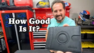 Reviewed:  ZOVYRON Mens Airtag Wallet Leather Bifold Wallet with Money Clip RFID