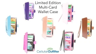 Limited Edition Multi-Card Wallet Case | CellularOutfitter.com